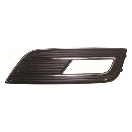 Griglia Paraurti Anteriore Sinistra Audi A4 dal 2011 con Foro Fendinebbia e Modanatura Cromata