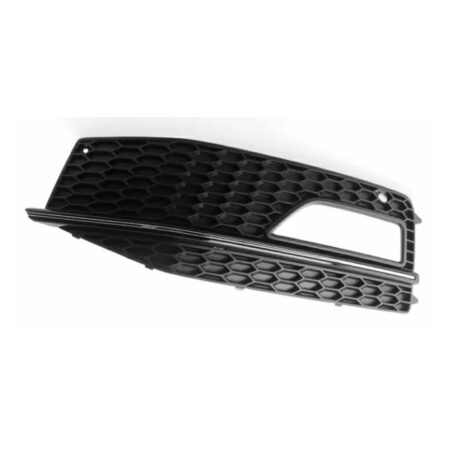Griglia Paraurti Anteriore Sinistra Audi A4 e S4 dal 2011 S-Line con Foro Fendinebbia e Modanatura