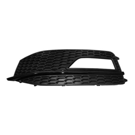 Griglia Paraurti Anteriore Sinistra Audi A4 e S4 dal 2011 S-Line con Foro Fendinebbia e Modanatura Nera