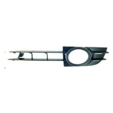 Griglia Paraurti Anteriore Sinistra Audi A6 dal 2004 al 2008 Aperta con Foro Fendinebbia, originale 4F080768101C