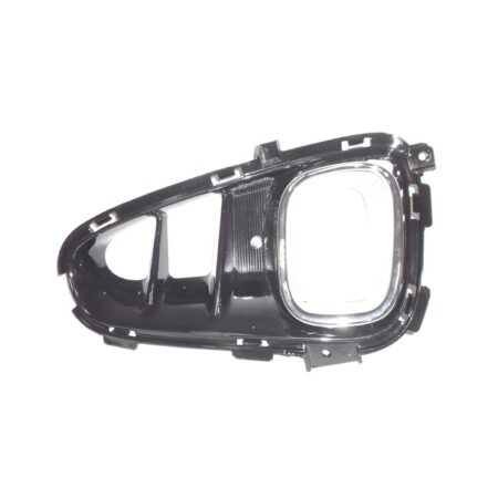 Griglia Paraurti Anteriore Sinistra Kia Picanto dal 2017 con Foro Fendinebbia e Modanatura Cromata, originale 86550G6000