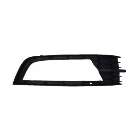 Griglia Paraurti Anteriore Sinistra Skoda Octavia dal 2013 con Foro Fendinebbia, originale 5E0807681, 5E08076819B9