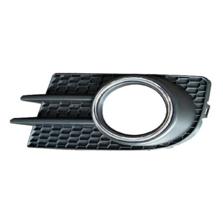 Griglia Paraurti Anteriore Sinistra Volkswagen Tiguan dal 2011 Sport con Foro Fendinebbia e Cornice Cromata
