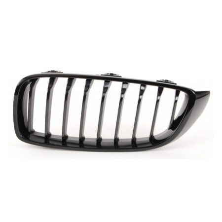 Griglia Sinistra BMW Serie 4 Coupe' F32 - Cabrio F33 dal 2013 M-Tech Nera Lucida