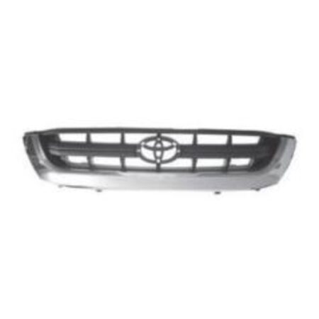 Griglia Toyota Hilux Pick-Up dal 2001 al 2005 con Cornice Cromata