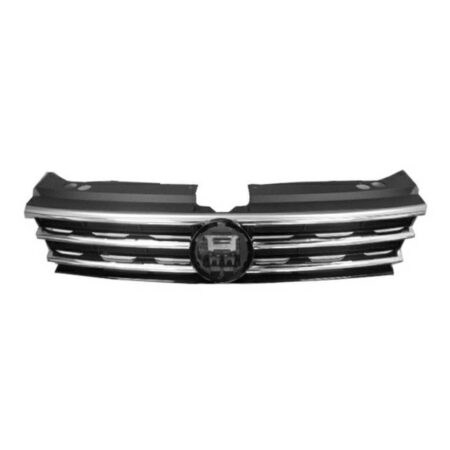Kühlergrill Volkswagen Tiguan ab 2016 R-Line Schwarz Glänzend Verchromt