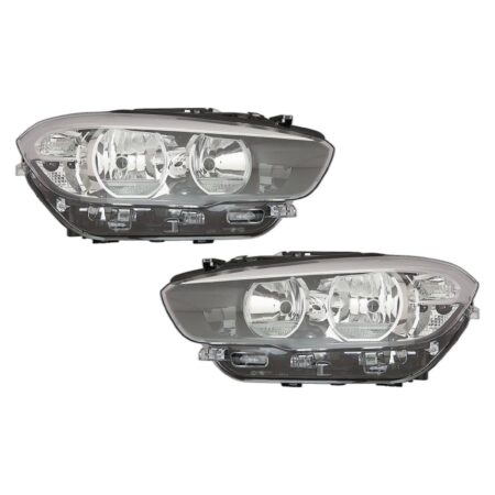 Coppia Fari Anteriori Destro + Sinistro BMW Serie 1 F20 5 Porte - F21 3 Porte 2015+
