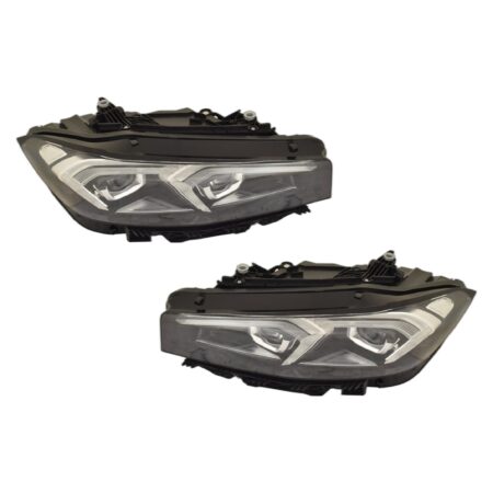 Coppia Fari Anteriori Destro + Sinistro BMW Serie 3 G20 - G21 2022+ – A Led Con Motore