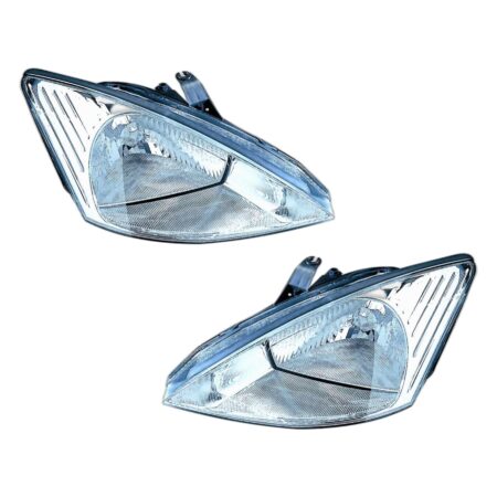 Coppia Fari Anteriori Destro + Sinistro Ford Focus 1998-2000, originale 1075076, 1084889
