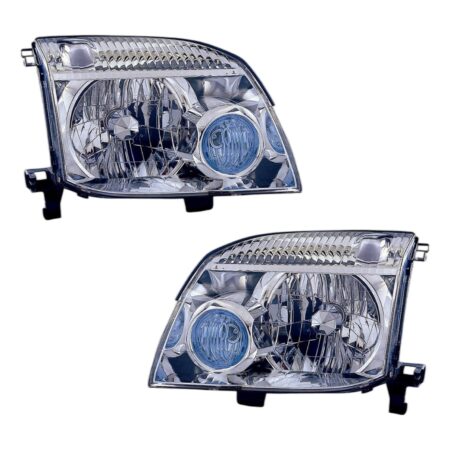 Coppia Fari Anteriori Destro + Sinistro Nissan X-Trail 2001-2006, originale 260108H90A, 260608H90A