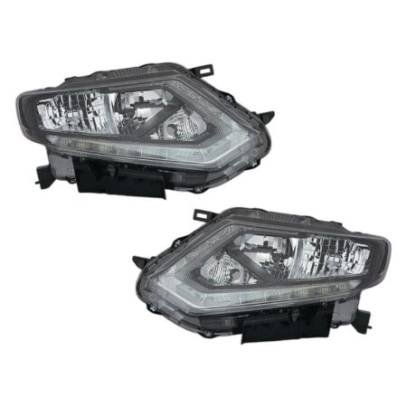Coppia Fari Anteriori Destro + Sinistro Nissan X-Trail 2014+, originale 260104CC0C, 260104CC1C