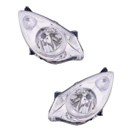 Coppia Fari Anteriori Destro + Sinistro Opel Agila 2008+, originale 4709124, 93193969