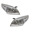 Coppia Fari Anteriori Destro + Sinistro Renault Megane 2008-2011 – Parabola Cromata, originale 260108719R, 260607449R