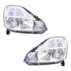 Coppia Fari Anteriori Destro + Sinistro Renault Modus – Grand Modus 2008+ – C/Motore, originale 7701069732, 7701069734