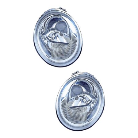 Coppia Fari Anteriori Destro + Sinistro Volkswagen New Beetle – Con Motore, originale 1C0941030, 1C0941030D