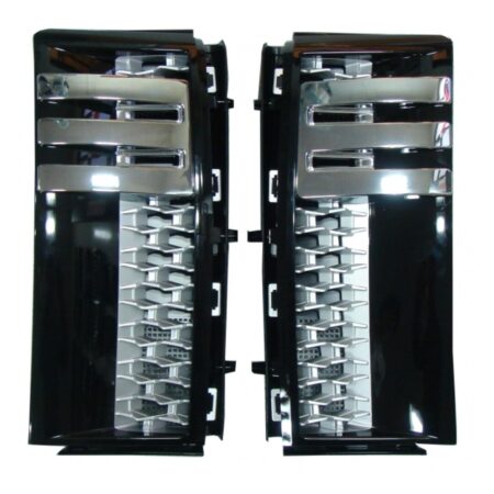 Kit Griglie Parafango Land Rover Range Rover dal 2010 Nera Silver e Cromata