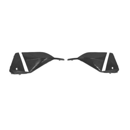 Kit Griglie Paraurti Anteriore Peugeot 408 dal 2022 con Fori Sensori di Parcheggio Neri Lucidi, originale 169026959V