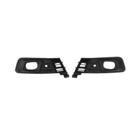 Kit Griglie Paraurti Anteriore Renault Captur dal 2017 con Fen, Fori Sensori di Parcheggio e Cornice Nera