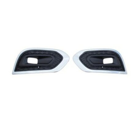 Kit Griglie Paraurti Anteriore Renault Kadjar dal 2018 Cromata con Foro Fendinebbia, Luci Diurne e Fori, originale 261520709R