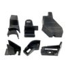 Halterungssatz Scheinwerfer Vorne Rechts Nissan Qashqai 2014-2017 - 6 Teile, Originalnummer 260104EH0A, 260104EH0B
