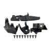 Kit Staffe Supporti Faro Anteriore Destro Renault Clio V 2023-2025 - 4 Pezzi