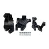 Halterungssatz Scheinwerfer Vorne Links Audi A6 2011-2018 - 3 Teile, Originalnummer 4G0941043F, 4G0941043K