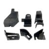 Halterungssatz Scheinwerfer Vorne Links Nissan Qashqai 2014-2017 - 6 Teile, Originalnummer 260604EH0A, 260604EH0B