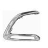 Modanatura Griglia Paraurti Anteriore Sinistra Peugeot 108 dal 2014 Cromata, originale 1612203380