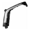 Modanatura Griglia Paraurti Anteriore Sinistra Peugeot 308 dal 2011 Grigia, originale 1607809580