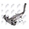 Catalizzatore 1.1 / 1.2 Fiat Panda 1995+ / Seicento 600 1998-2010 / 4 Euro 3, originale 55287, 55292