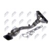 Katalysator 1.6 Mini R50 / R53 / Z Kolektorem Wydechowym R52 2001-2008 Euro 4, Originalnummer 18407518181, 18407520282