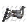Catalizzatore BMW Serie 1 E87 120 2004+ / Serie 3 E90 / E91 320 2004+ Euro 4 – foto 3
