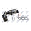 Catalizzatore Citroen C1 1.0 2005+ / Peugeot 107 1.0 2005+ / Toyota Aygo 1.0 2005+ Euro 4, originale 15771, 10.0065