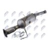Catalizzatore FAP Opel Movano B 2.3Cdti 2010+ / Renault Master 2.3DCI 2010+ Euro 5, originale 95521381, 95521383