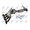 Catalizzatore Ford C-Max 1.6 2007+ / Focus II 1.4 / 1.6 2004+ / Focus C-Max 1.6 2003+ Euro 4, originale 1253304, 1257252