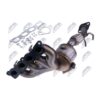 Catalizzatore Ford Focus III 1.6TI 2011-2020; C-Max II / Grand C-Max 1.6TI 2010+ 2019 Euro 5, originale 1684938, 1695722
