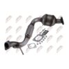 Catalizzatore Ford Transit 2.2D 2006-2014 Transit Tourneo 2.2D 2007-2014 Euro 4, originale 090-053, 1080375