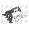 Catalizzatore Hyundai Getz 1.1 2002-2009, originale 61055, 16.0017