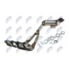 Catalizzatore Mercedes Classe A W168 A140 / A160 1997+ / A190 1999+ Euro 4, originale A140160190, A1684900719