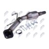 Catalizzatore Mitsubishi Colt VI 1.1 / 1.1LPG / 1.3 / 1.5 2004-2012 / Smart Forfour (454) 1.1 / 1.3 Euro 4, originale