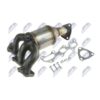Catalizzatore Opel Agila A 1.0 2000+ / Corsa C 1.0 2000+ / Corsa D 1.0 2006+, originale 21727, 21756