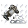 Catalizzatore Skoda Fabia I 1.2 2003+ / Fabia II 1.2 2006+ / Roomster 1.2 2006+ / Seat Cordoba 1.2 2002+ Euro 4, originale