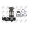 Catalizzatore Skoda Fabia I 1.2 2003+ / Fabia II 1.2 2006+ / Roomster 1.2 2006+ / Seat Cordoba 1.2 2002+ Euro 4 – foto 4