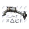 Catalizzatore Toyota Auris 1.4D-4D 2008+ / Corolla 1.4D-4D 2008+ / Yaris 1.4D-4D 2008+ – foto 3