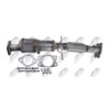 Catalizzatore Volvo S40 I 2.0(B4204S) 103KW 1995-1999; S40 II 2.4(B5244S4) 125KW 2004-2012; S40 II 2.4(B5244S5) 103KW