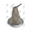 Cuffia Leva Cambio Renault Megane II 2001+ Argento+Beige