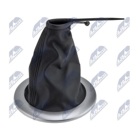 Cuffia Leva Cambio Renault Megane II 2001+ Argento+Nero