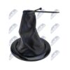 Cuffia Leva Cambio Renault Megane II 2001+ Nero+Nero