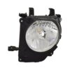 Scheinwerfer Links Toyota Land Cruiser J70 2024+ – Halogen H4 Manuelle Verstellung, Originalnummer 8117060U60, 81170-60U60