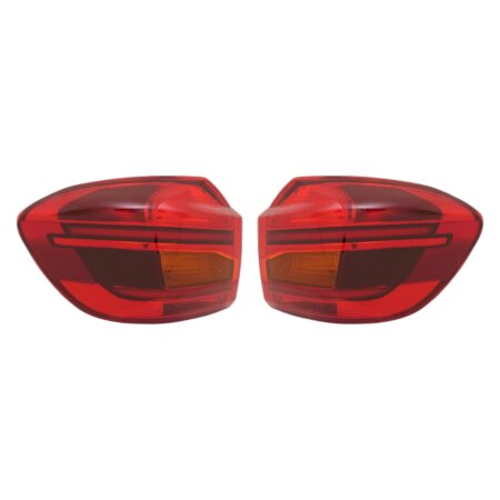 Paar Rückleuchten Rechts + Links BMW X3 2017+ – Außen Mit Led, Originalnummer 63217408734, 63217408733